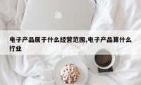 电子产品属于什么经营范围,电子产品算什么行业