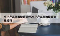 电子产品回收处置流程,电子产品回收处置流程视频