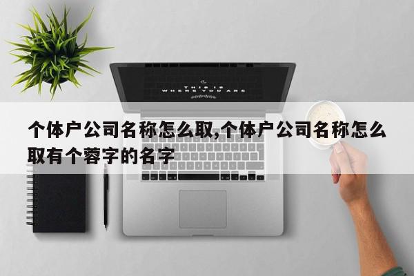 个体户公司名称怎么取,个体户公司名称怎么取有个蓉字的名字